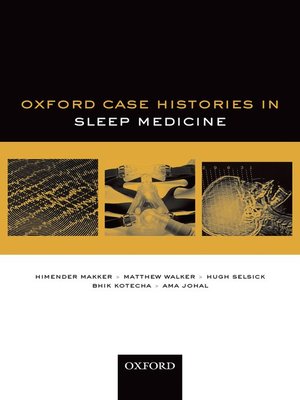 cover image of Sleep Medicine (Oxford Case Histories)